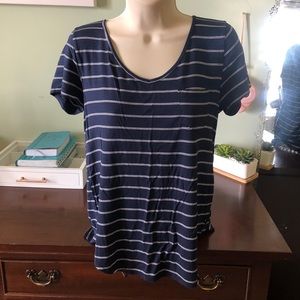 Hollister Navy blue T-shirt.